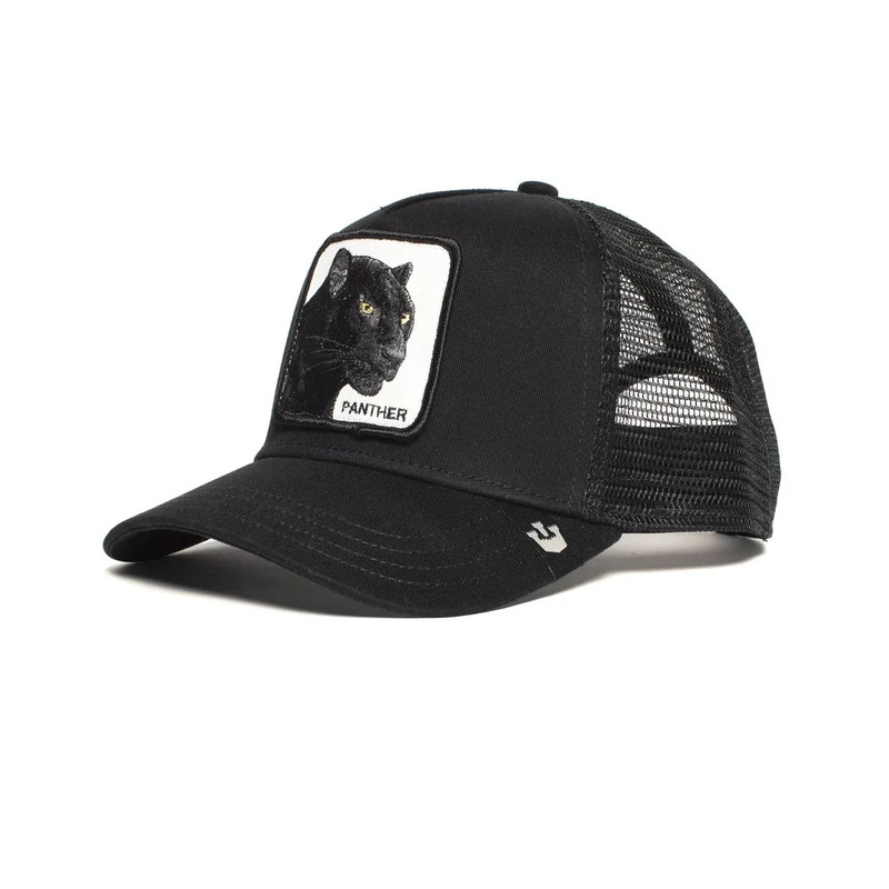Queue Caps The Panther Cap - Black - قبعة
